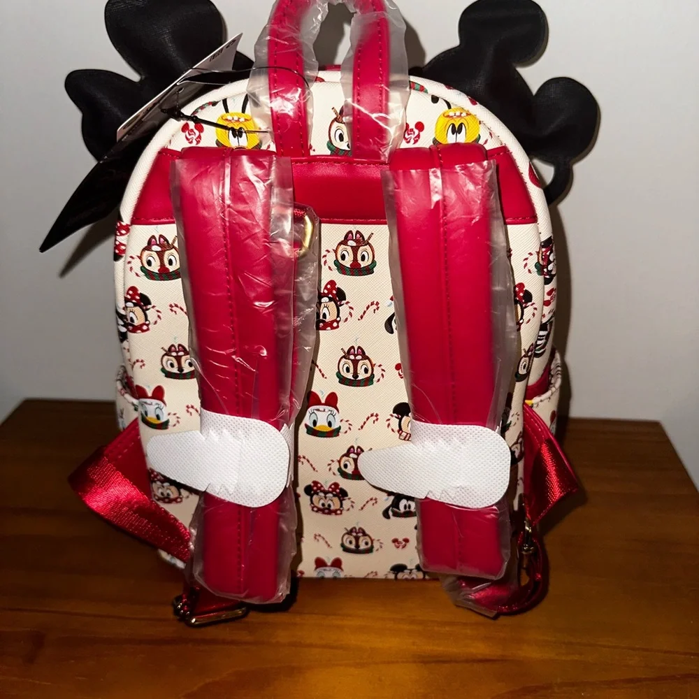Loungefly Disney Christmas Characters Hot Cocoa Scented With Ears NEW One Size - Picture 4 of 10
